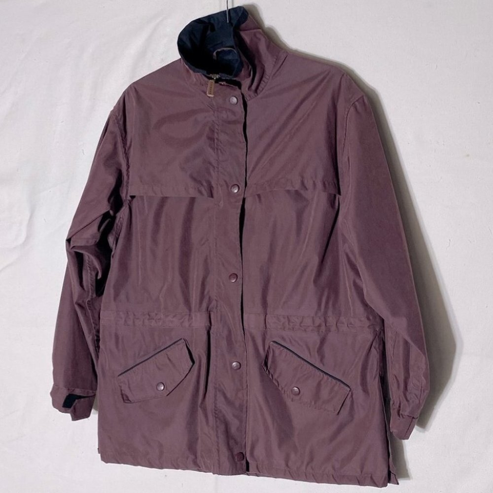 Vintage Outback Trading Co Dark Burgundy Hiking Jacket S Gorpcore Utility